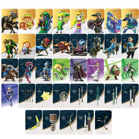 nfc botw 2 zelda cards|zelda breath of the wild unlocks.